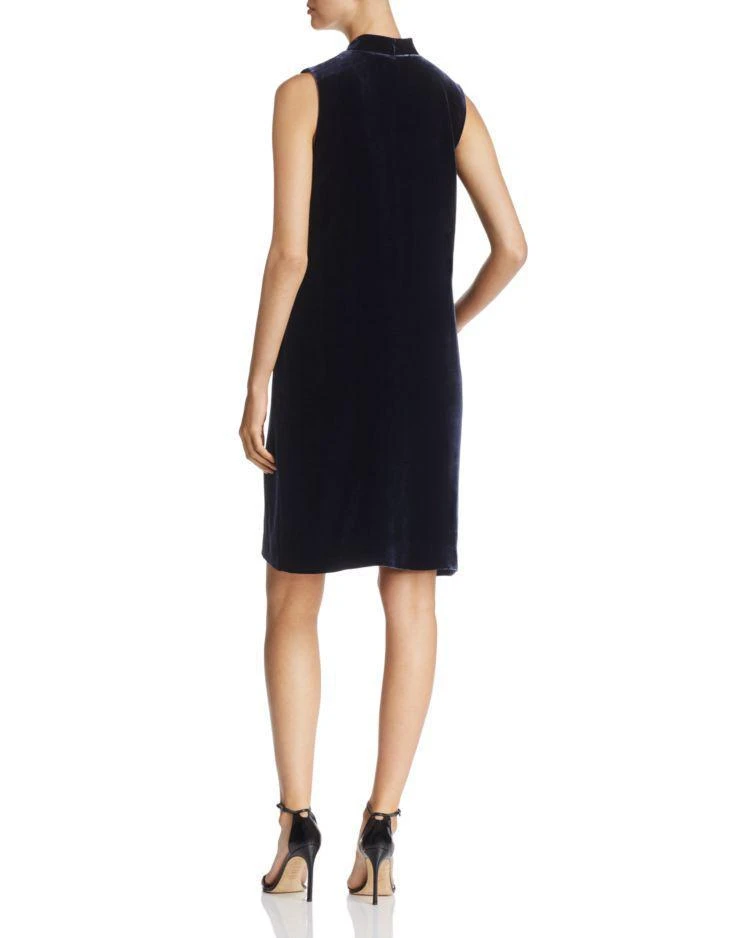 商品Lafayette 148 New York|Ronan Tie Neck Velvet Shift Dress,价格¥4047,第2张图片详细描述