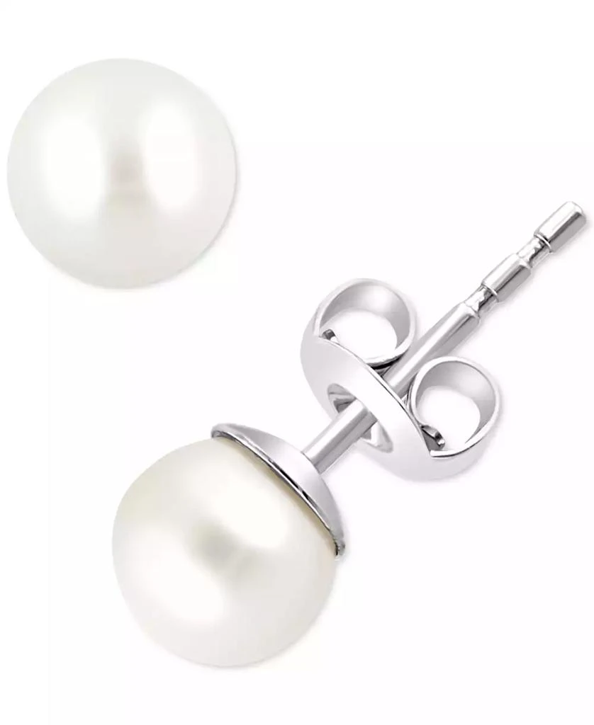 商品Effy|EFFY® 3-Pc. Set Cultured Freshwater Pearl (6-1/2 mm) Collar Necklace, Bracelet, & Stud Earrings.,价格¥1047,第4张图片详细描述