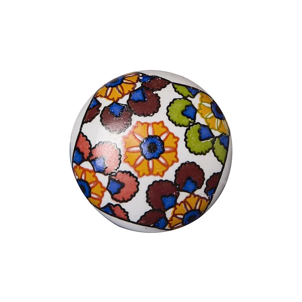 商品KNOB-IT|Handpainted Ceramic Knob Set of 12,价格¥469,第2张图片详细描述
