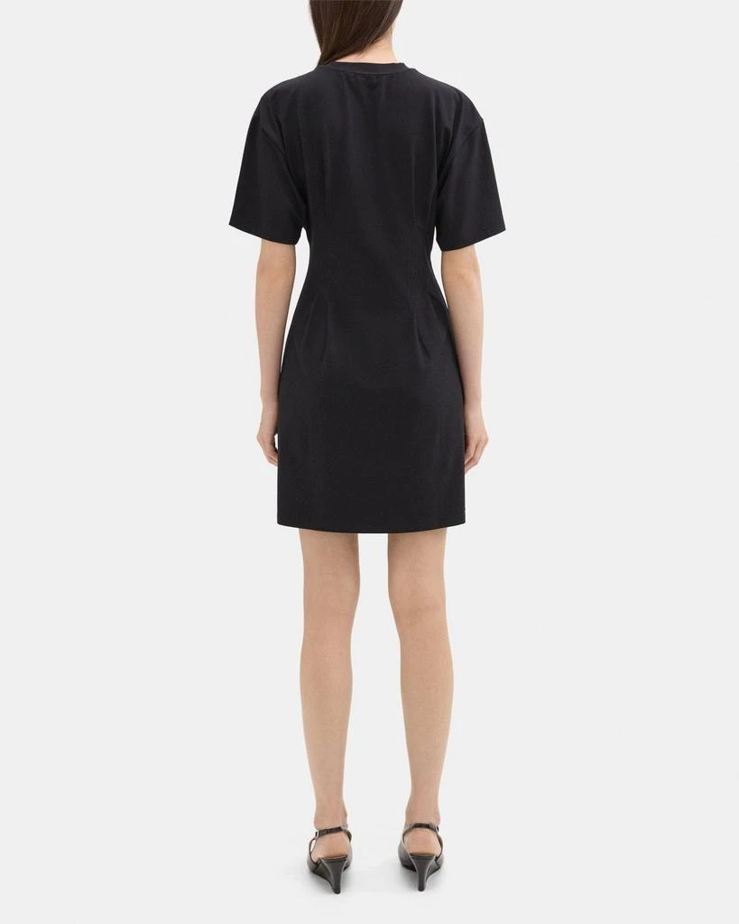 商品Theory|Corset Tee Dress in Stretch Modal Cotton,价格¥702,第3张图片详细描述