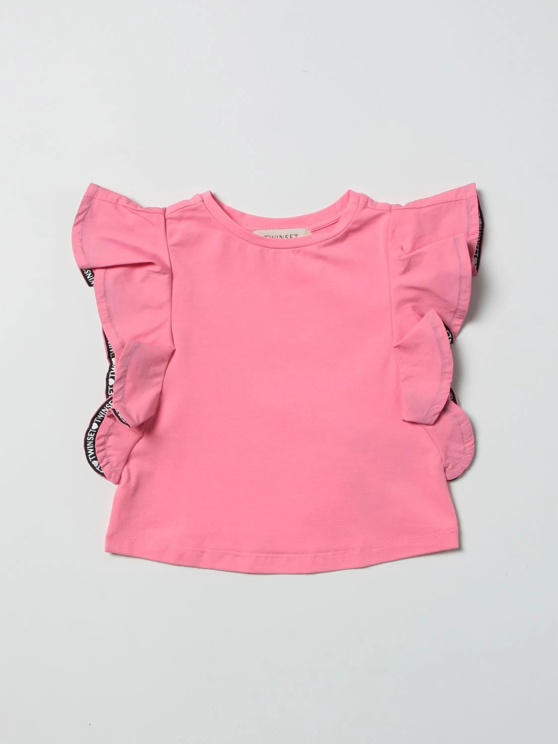 商品【预售7天】 TWINSET|TWINSET 女童背心吊带 221GJ202D06650 紫红色,价格¥449,第1张图片