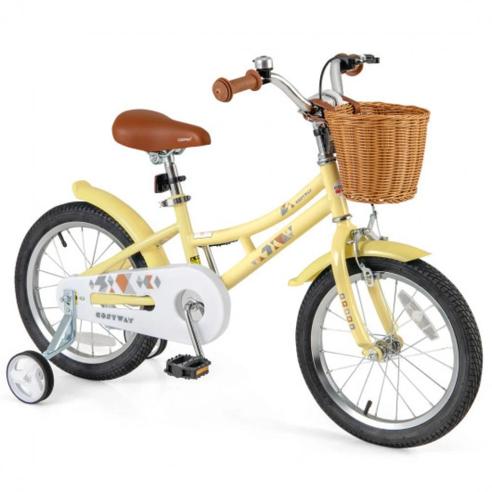 商品Hivvago|16 Inch Kids Bike Adjustable Bicycle with Reflectors and Bell for Children 4-7 Years Old-16 inches,价格¥932,第3张图片详细描述