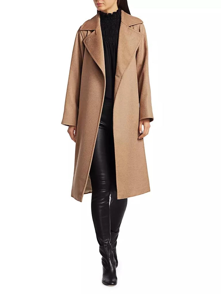 Manuela Icon Camel Hair Wool Wrap Coat 商品