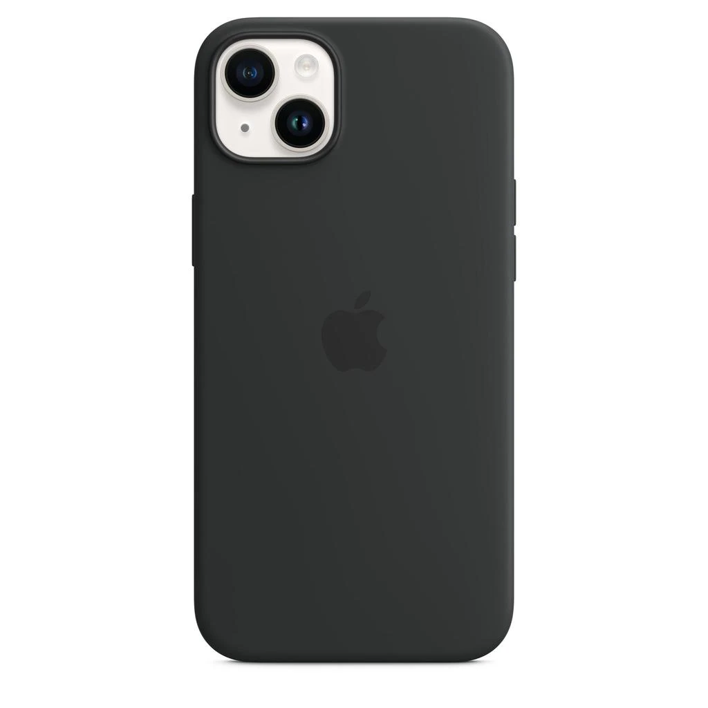 商品Apple|Genuine  iPhone 14  Silicone Case with MagSafe - Midnight,价格¥192,第2张图片详细描述