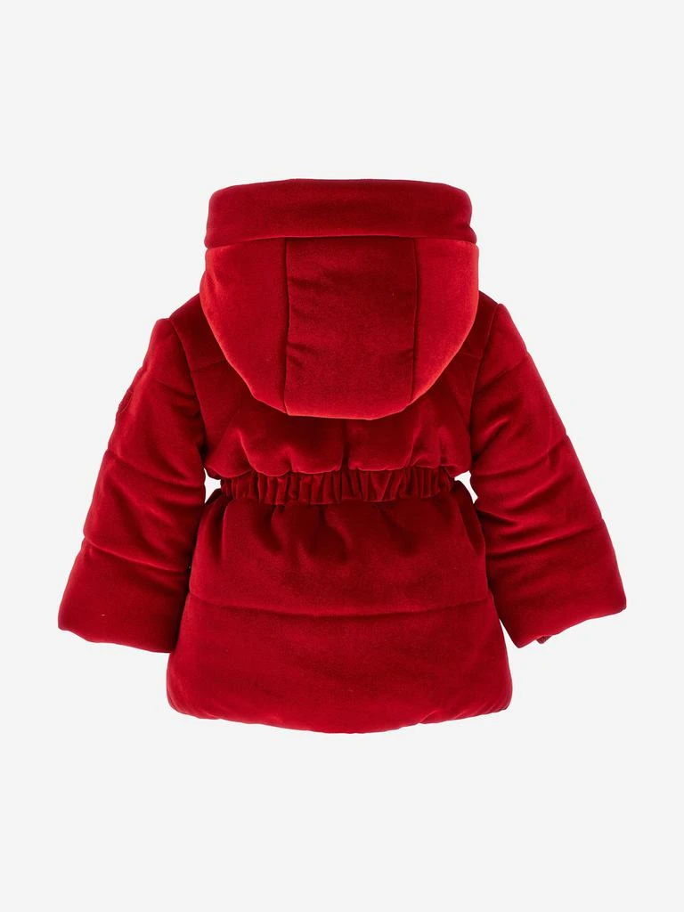 商品MONNALISA|Monnalisa Baby Girls Down Chenille Long Coat in Red,价格¥2182,第2张图片详细描述