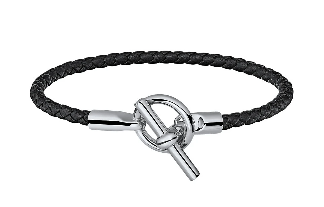 商品[国内直发] Hermes|爱马仕 简约 精致 大气 皮 手链 男女同款情侣款,价格¥4397,第1张图片