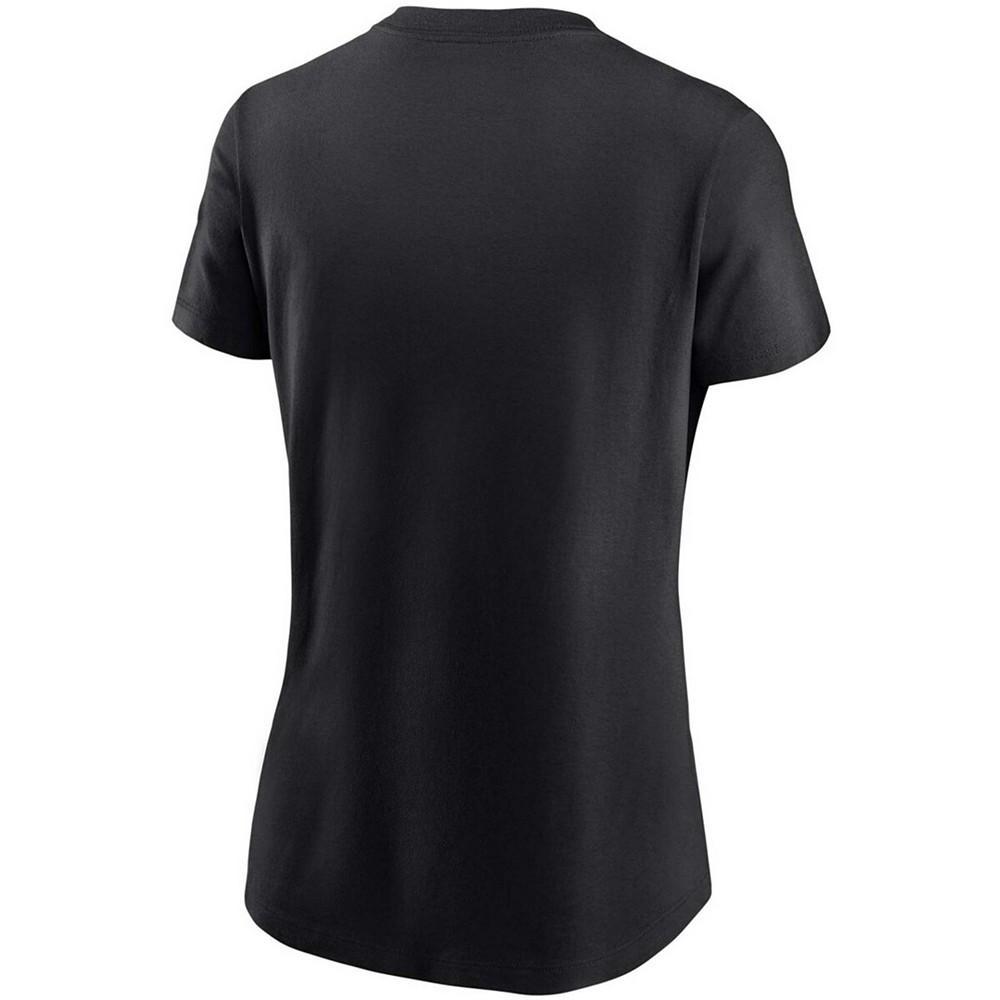 商品NIKE|Women's Black New Orleans Saints Logo Essential T-shirt,价格¥223,第5张图片详细描述