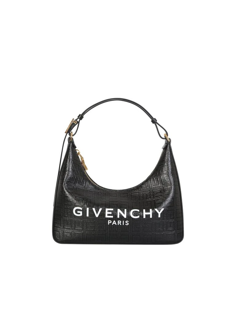 商品Givenchy|GIVENCHY MOON CUT OUT SMALL BAG BY GIVENCHY; PARTICULAR FOR ITS CURVED SHAPE AND ITS ICONIC LOGO,价格¥6371,第1张图片