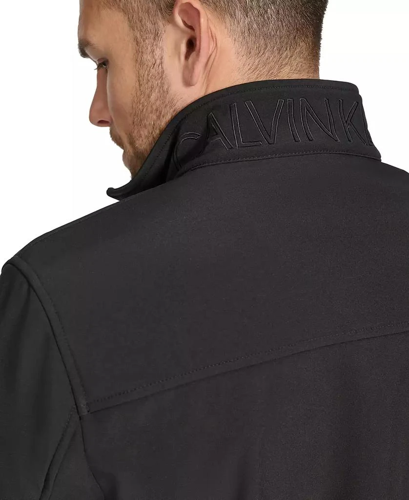 商品Calvin Klein|Men's Infinite Stretch Soft Shell Jacket,价格¥395,第5张图片详细描述
