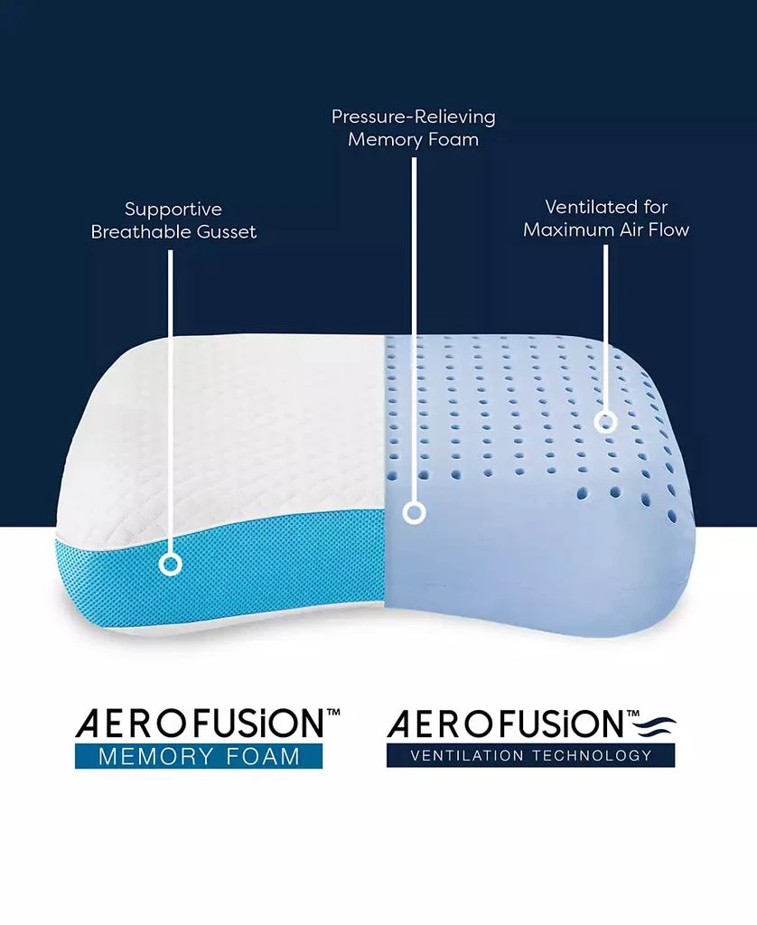 Side and Back Sleeper Gel-Infused Memory Foam Pillow 商品