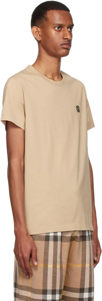 商品Burberry|驼色有机棉 T 恤,价格¥1305,第2张图片详细描述
