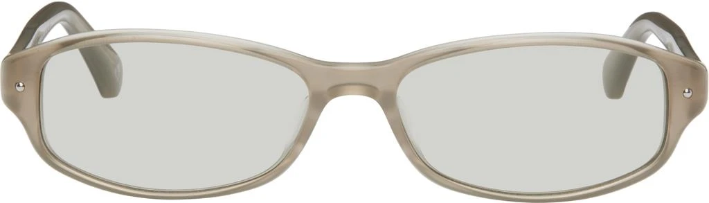 商品BONNIE CLYDE|Gray Coco Sunglasses,价格¥1717,第1张图片
