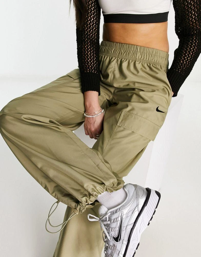 商品NIKE|Nike Life Trend woven cargo trousers in neutral olive,价格¥460,第4张图片详细描述