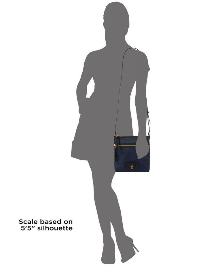 商品Marc Jacobs|Faux Leather-Trimmed Crossbody,价格¥525,第4张图片详细描述