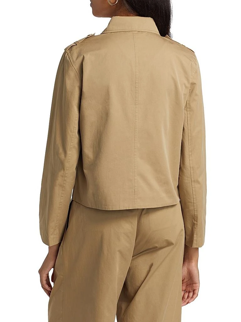 商品FRAME|Cotton Trench Jacket,价格¥3536,第5张图片详细描述