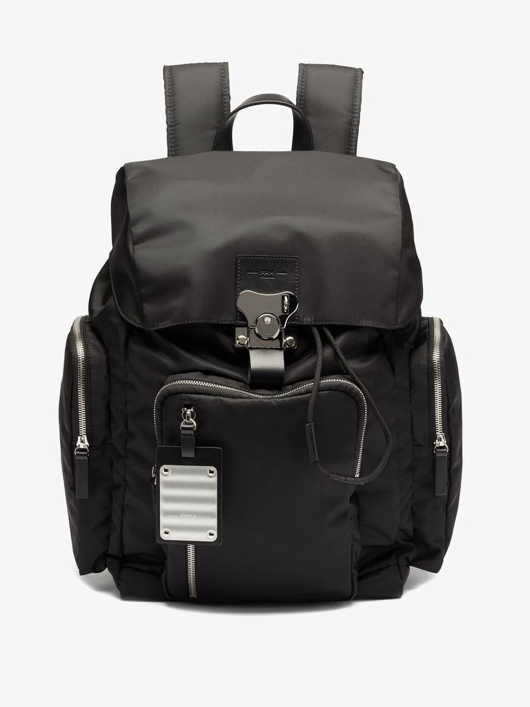 商品FPM Milano|Butterfly medium leather-trim backpack,价格¥7228,第1张图片