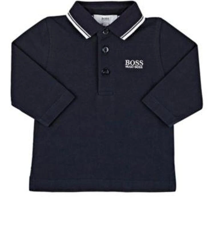 商品Hugo Boss|Logo-Embroidered Cotton Polo Shirt,价格¥303,第1张图片