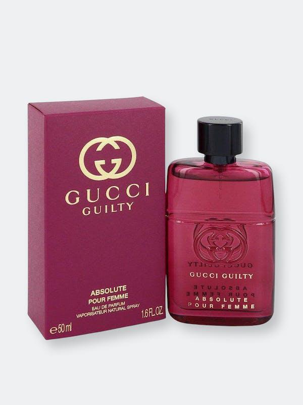 商品Gucci|Gucci Guilty Absolute by Gucci Eau De Parfum Spray 1.7 oz 1.7 OZ,价格¥960,第1张图片