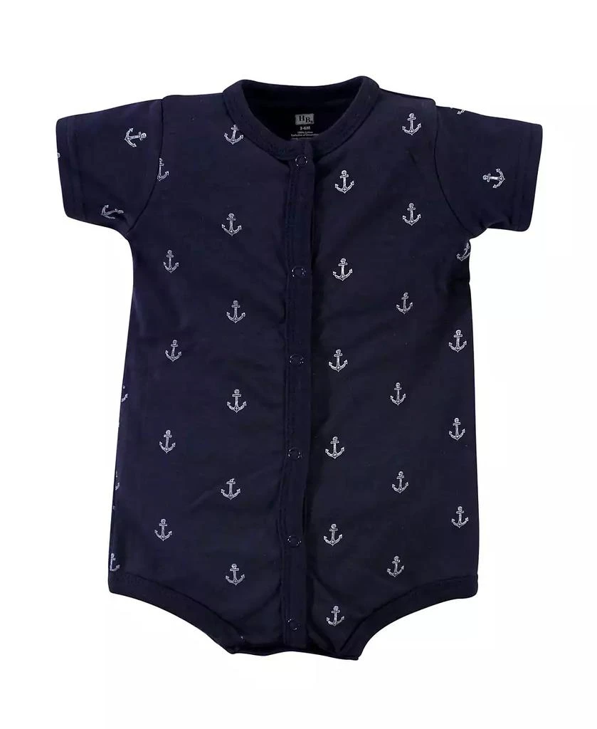 商品Hudson|Baby Girls Cotton Rompers 3pk, Lemon,价格¥151,第2张图片详细描述