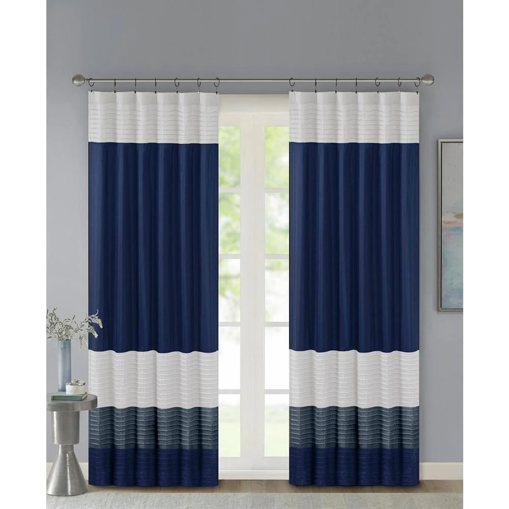 商品Madison Park|Amherst Colorblocked Valance, 50" x  18",价格¥197,第1张图片