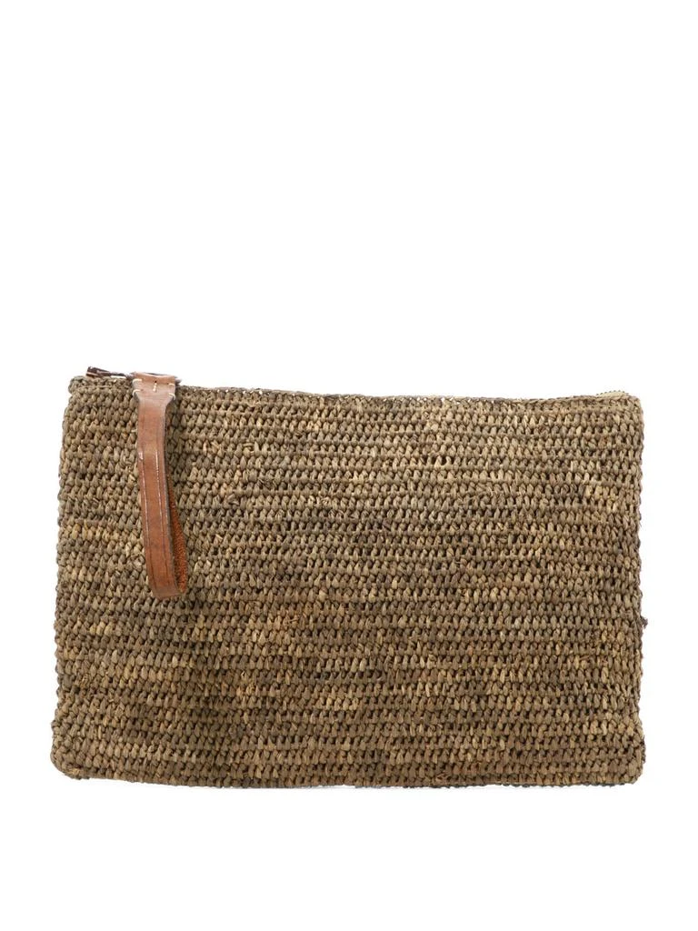 商品Ibeliv|Ampy Clutches Brown,价格¥525,第1张图片