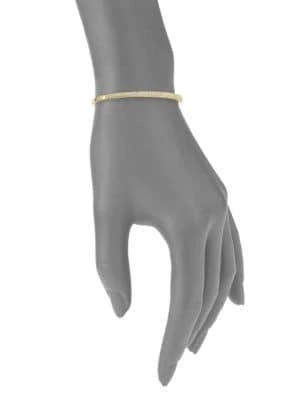 商品Effy|14K Yellow Gold & 1.20 TCW Diamond Bangle,价格¥19203,第2张图片详细描述