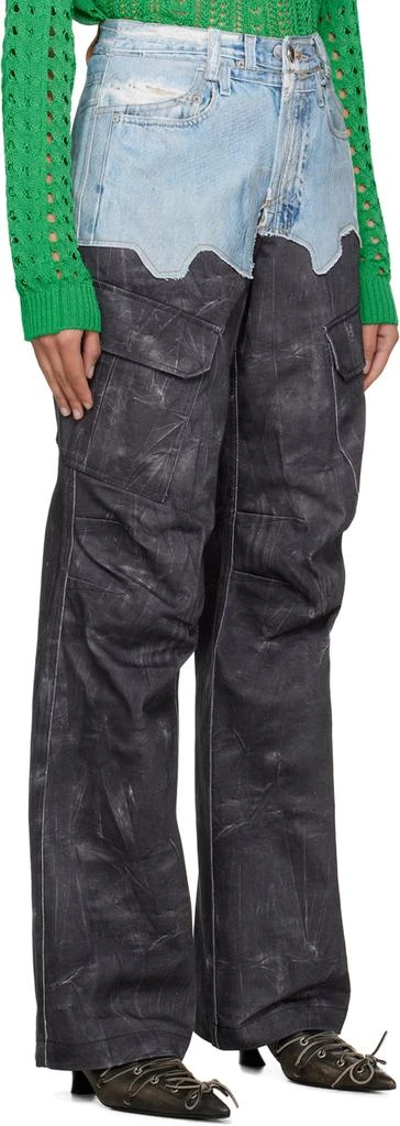 商品ANDERSSON BELL|Black Trompe L'œil Jeans,价格¥4198,第2张图片详细描述