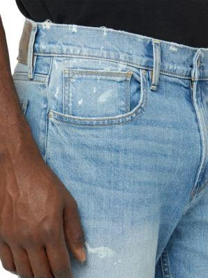 商品Hudson|Zack Stained Skinny Jeans,价格¥397,第4张图片详细描述