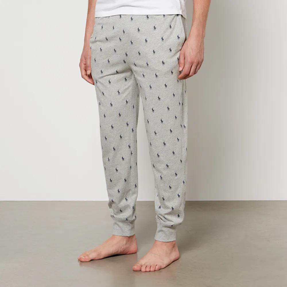 商品Ralph Lauren|Polo Ralph Lauren Logo Print Cotton-Jersey Jogging Bottoms,价格¥656,第1张图片