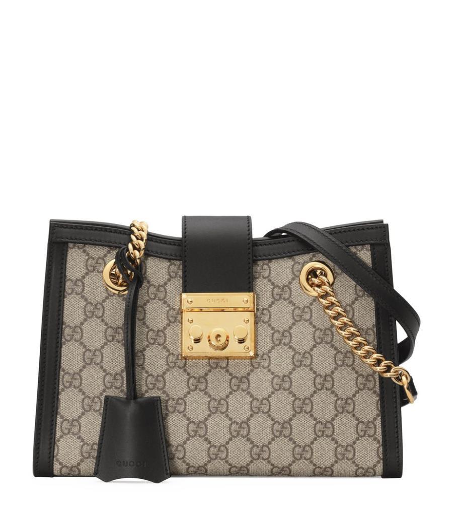 商品Gucci|Small GG Supreme Padlock Shoulder Bag,价格¥15742,第1张图片