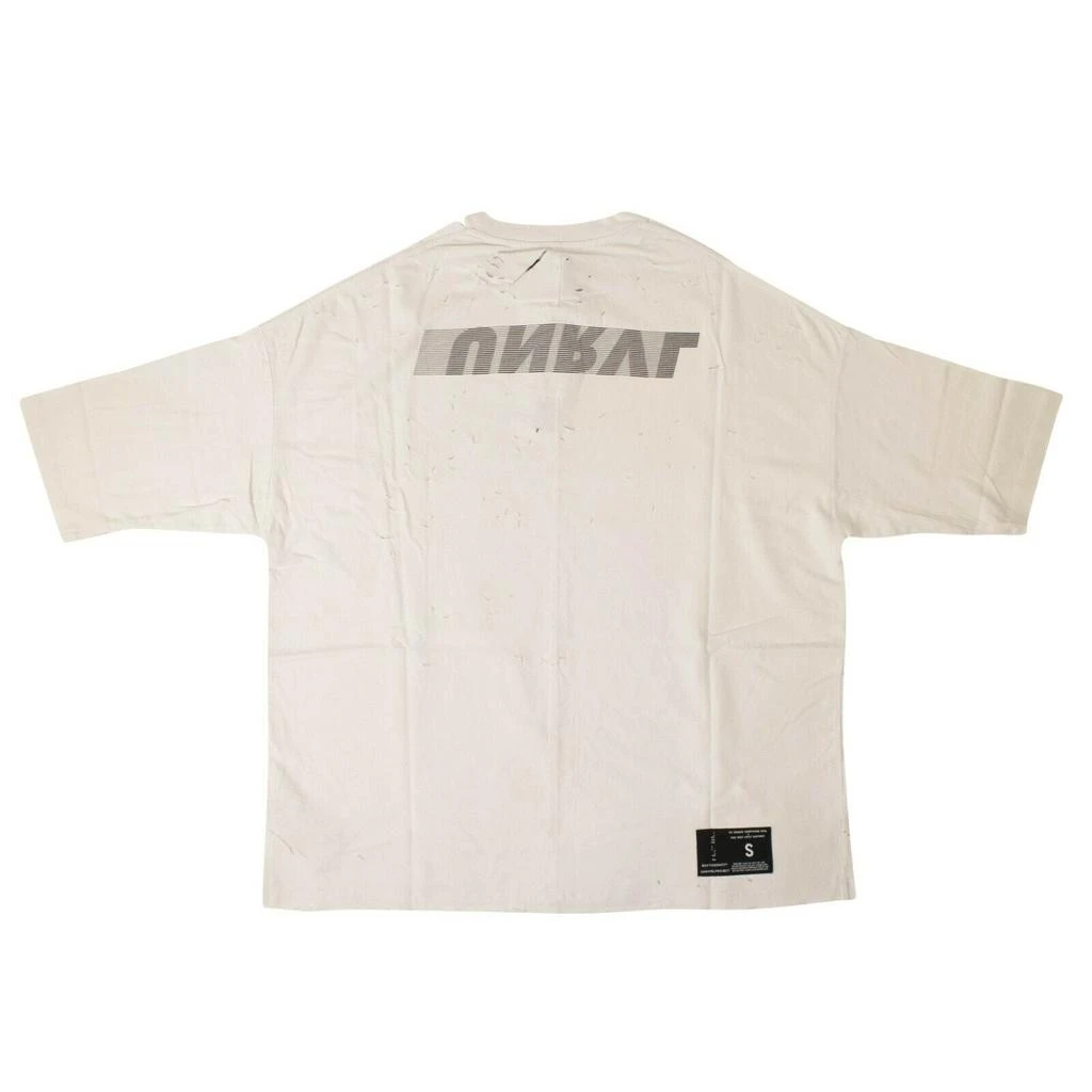 商品Unravel Project|Unravel Project Distressed Oversized T-Shirt - Gray,价格¥322,第3张图片详细描述