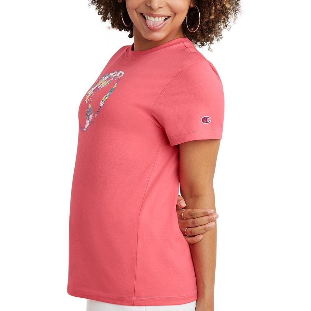 商品CHAMPION|Women's Classic Short Sleeve T-Shirt,价格¥92,第4张图片详细描述
