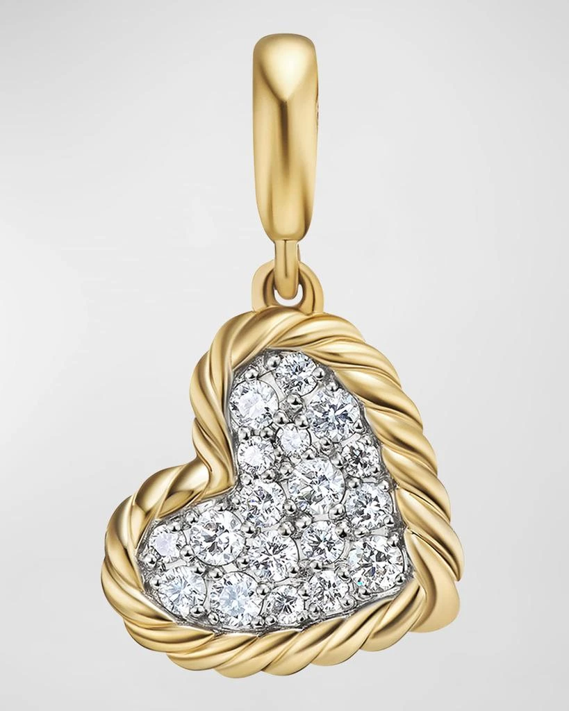 商品David Yurman|DY Elements Heart Pendant in 18K Gold, 12.6mm,价格¥8940,第1张图片