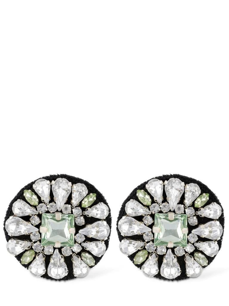 商品Moschino|Crystal Clip-on Earrings,价格¥339,第1张图片