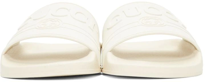 商品Gucci|White Pursuit Pool Slides,价格¥2278,第2张图片详细描述