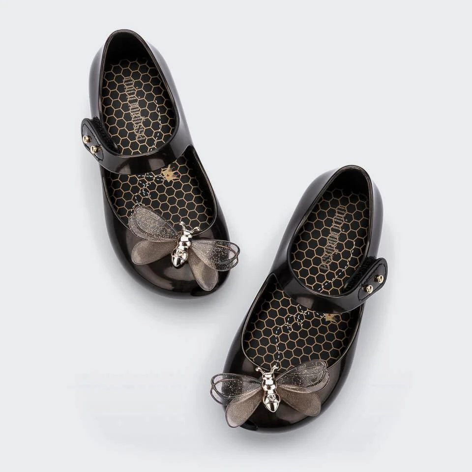 商品Mini Melissa|MINI MELISSA TODDLERS' ULTRAGIRL BUGS RUBBER BALLET FLATS,价格¥189,第2张图片详细描述