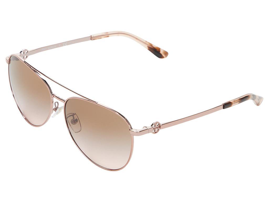 商品Tory Burch|58 mm TY6074 Aviator Metal Sunglasses,价格¥699,第1张图片
