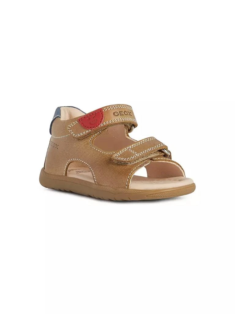 商品Geox|Little Boy's Macchia Leather Sandals,价格¥236,第1张图片