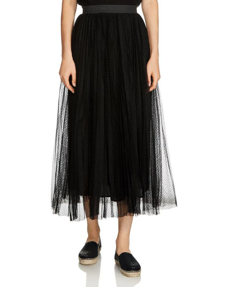 商品Maje|Jesi Tulle Midi Skirt,价格¥1777,第1张图片