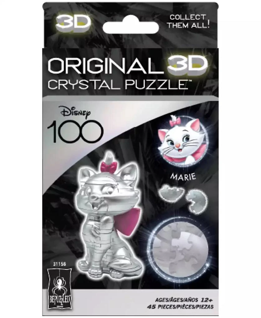 商品BePuzzled|3D Crystal Puzzle - Disney 100 Platinum Edition - Marie, 45 Pieces,价格¥127,第3张图片详细描述