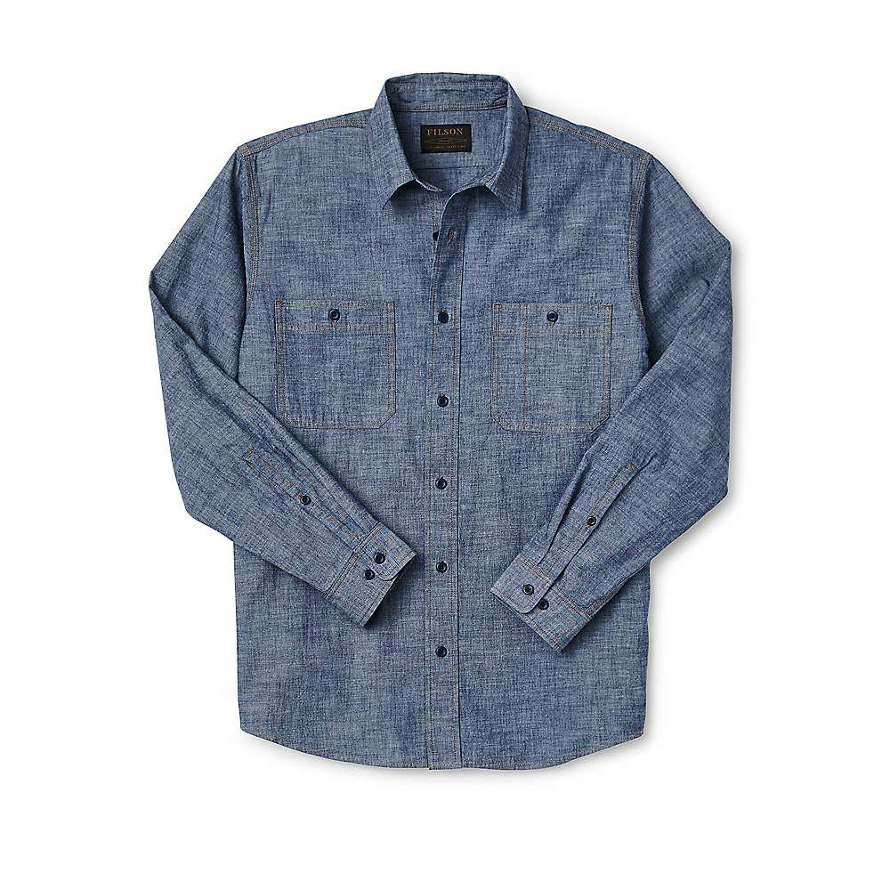 Filson Men's Chambray CPO Shirt商品第1张图片规格展示