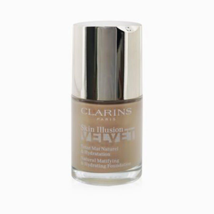 商品Clarins|Ladies Skin Illusion Velvet Natural Matifying & Hydrating Foundation 1 oz # 108W Sand Makeup 3380810482423,价格¥353,第1张图片