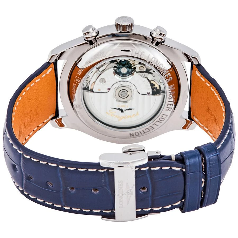 商品Longines|Master Chronograph Automatic Blue Dial Men's Watch L27734920,价格¥20850,第3张图片详细描述