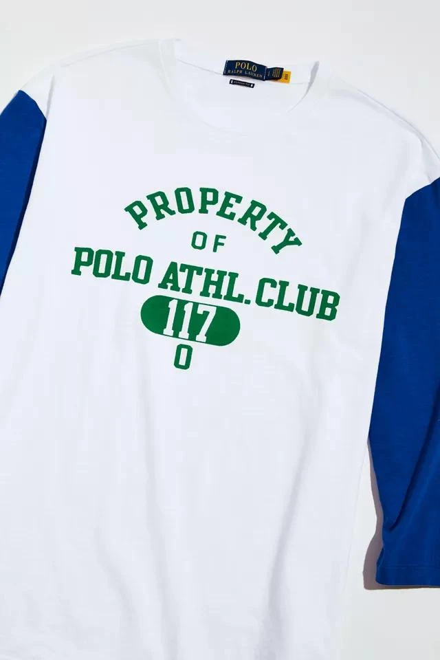 商品Ralph Lauren|Polo Ralph Lauren Athletic Club Raglan Tee,价格¥75,第2张图片详细描述