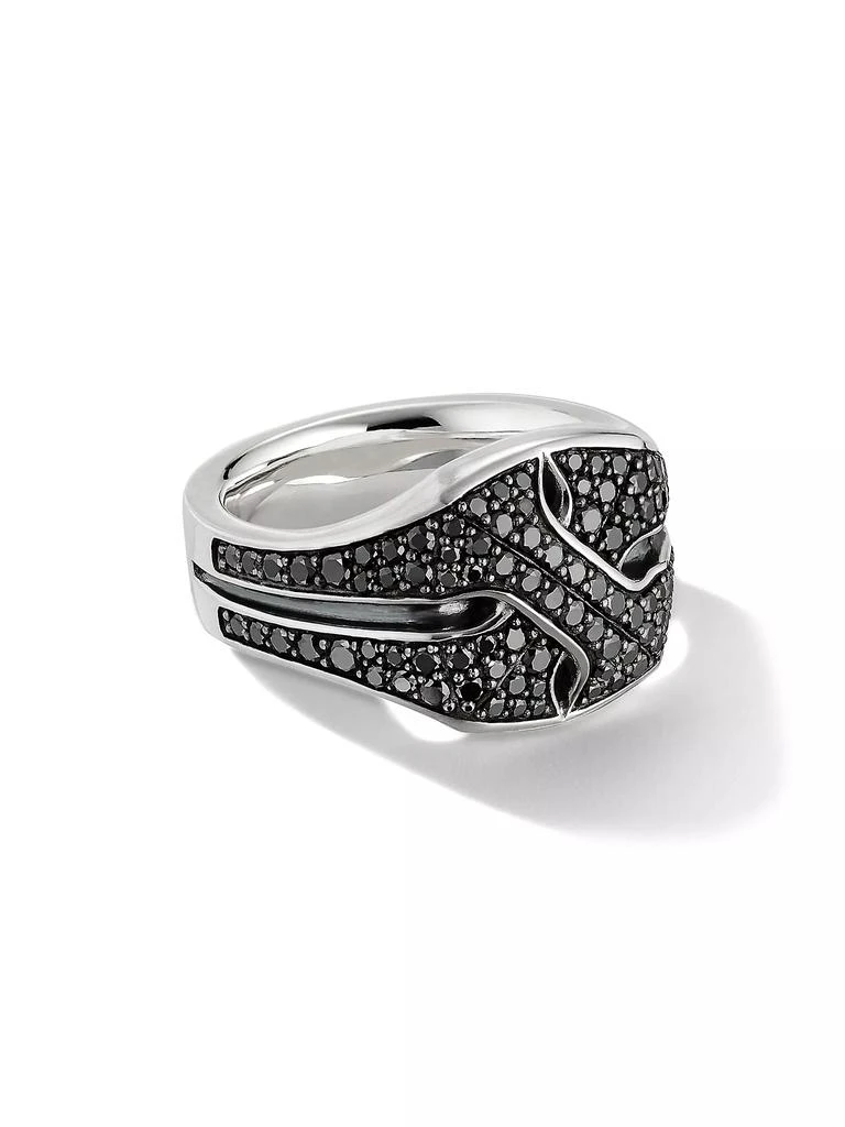 商品David Yurman|Armory Signet Ring in Sterling Silver,价格¥13112,第1张图片