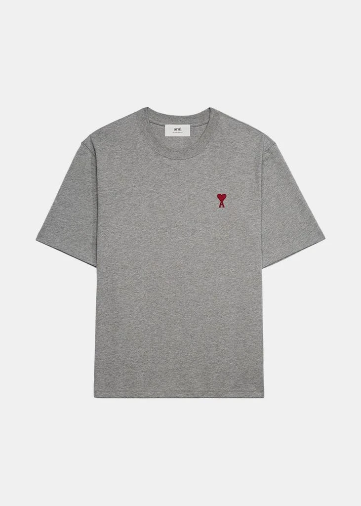 商品AMI|AMI Alexandre Mattiussi Grey Ami De Coeur T-Shirt,价格¥1120,第1张图片