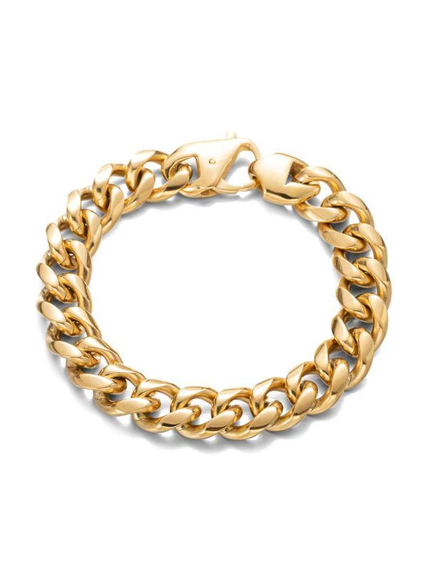 商品Eye Candy LA|Luxe 18K Goldplated Link Bracelet,价格¥224,第1张图片