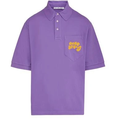 商品Acne Studios|Exgo Bubble 徽标 polo 衫,价格¥1193,第1张图片