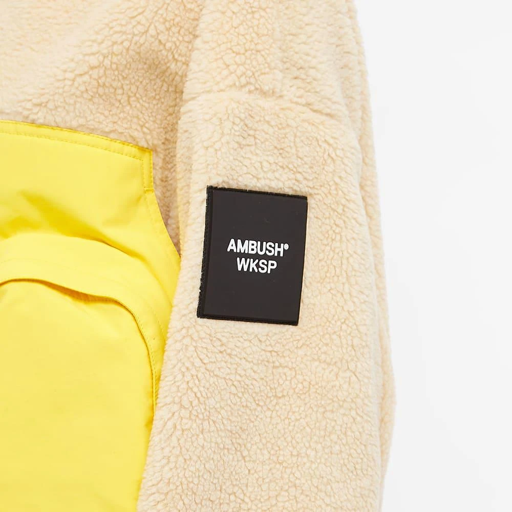 商品Ambush|Ambush Fleece Panel Jacket,价格¥1969,第2张图片详细描述