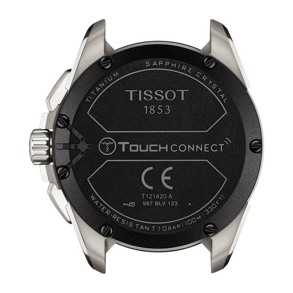 Men's Swiss T-Touch Connect Solar Titanium Bracelet Smart Watch 48mm商品第3张图片规格展示